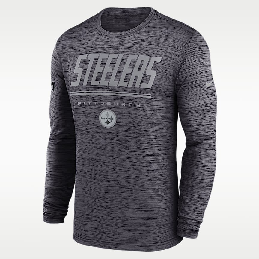 Pittsburgh Steelers Legend Icon Men's Nike Dri-FIT NFL Long-Sleeve